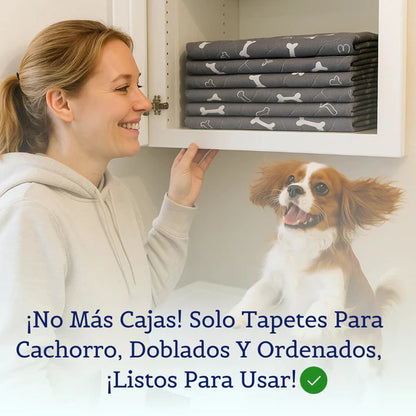 Tapete Inteligente Para Perros – Absorbe Olores y Líquidos